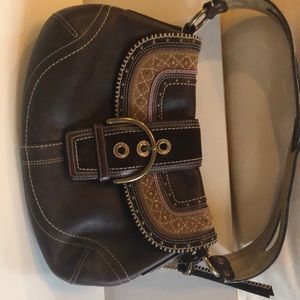 COACH signature Satchel western style